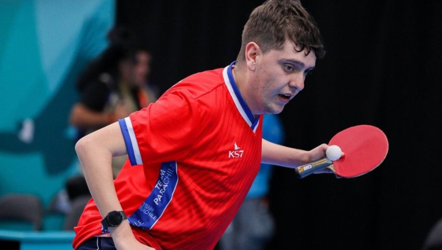 Hito histórico para el deporte chileno: Ignacio Torres es el nuevo N°1 del mundo en para tenis de mesa