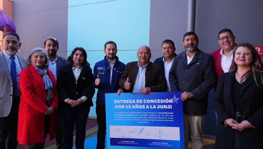 Alianza permitirá regularizar el funcionamiento de un nuevo jardín infantil en Quintero