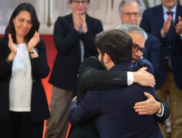 Presidente Boric agradeció la "generosidad y audacia" de Mario Marcel en su adiós al Ministerio de Hacienda
