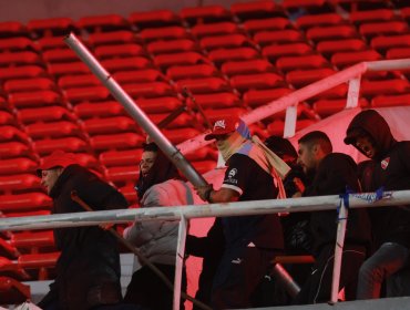 Confirman que 97 hinchas de Universidad de Chile fueron detenidos en Argentina
