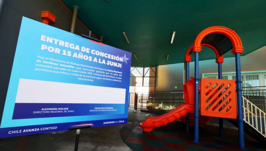 Bienes Nacionales entrega concesión de uso por 15 años para jardín infantil en Quintero