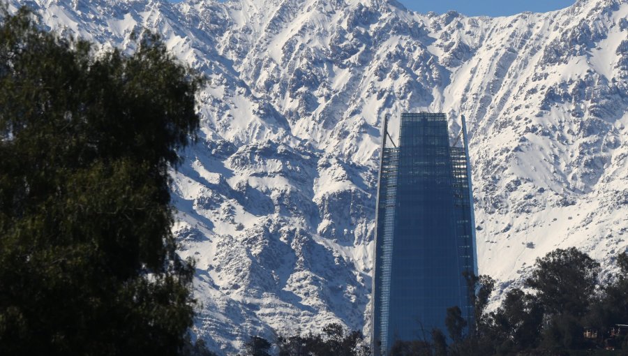 Santiago registra -1,3°C, la temperatura más baja del año