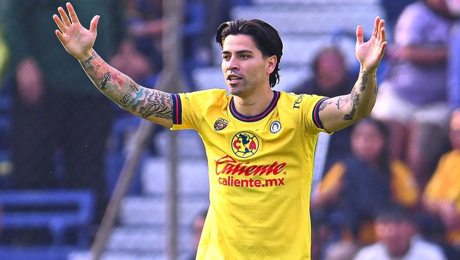 Víctor Dávila puso fin a meses de sequía en el América y volvió al gol en el triunfo frente al Atlas