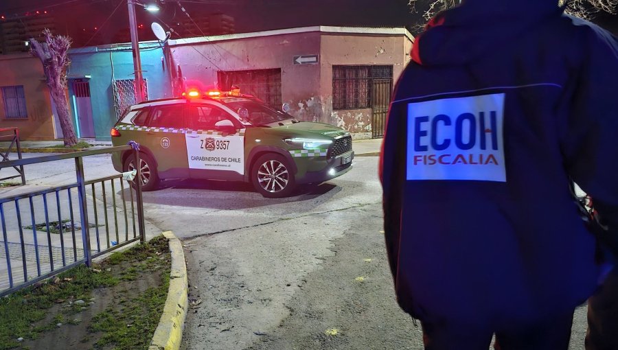 Hombre fue asesinado de un disparo por la espalda en la vía pública de La Cisterna