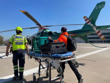 Destacan exitoso traslado aéreo de corazón desde Santiago al Hospital Fricke de Viña del Mar