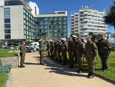 Con 17 detenidos terminan operativos «Ronda Impacto» en Viña del Mar y Quintero