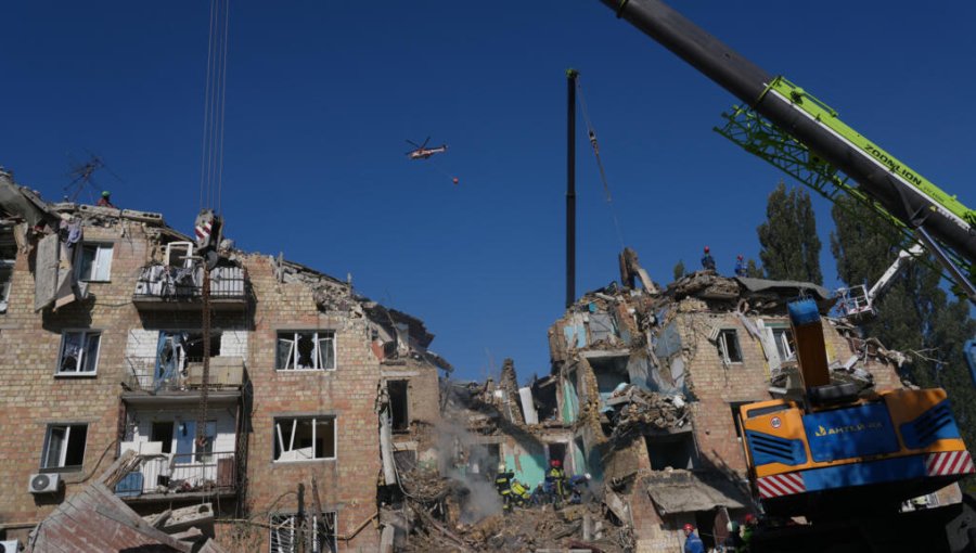 Rusia justifica ataque masivo sobre Kiev y descarta acuerdo de alto el fuego aéreo: "No se ha llegado a ningún acuerdo sobre esa cuestión"
