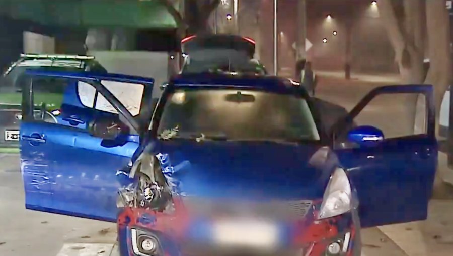 Conductor fue baleado en el mentón al interior de su auto en La Pintana: ataque se debería a rencillas anteriores con otro sujeto