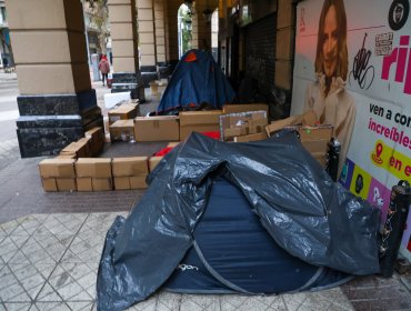 Personas en situación de calle llegan a 21.750 en todo el país: la mayoría son hombres
