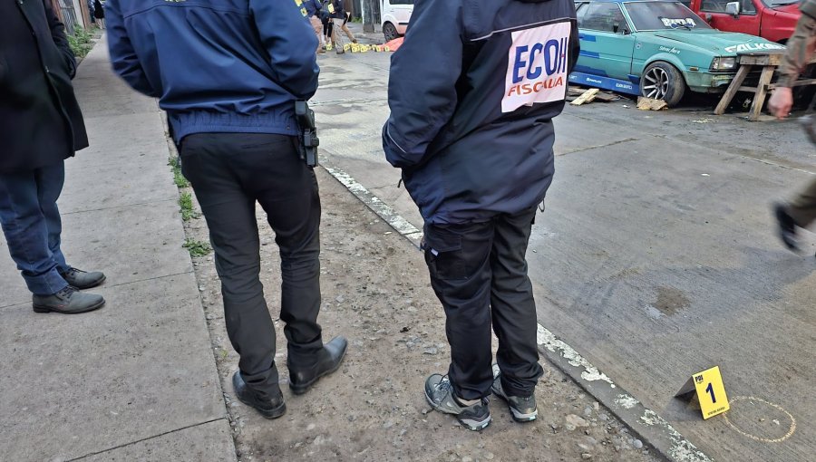 Hombre es asesinado a balazos y posteriormente atropellado en Puente Alto