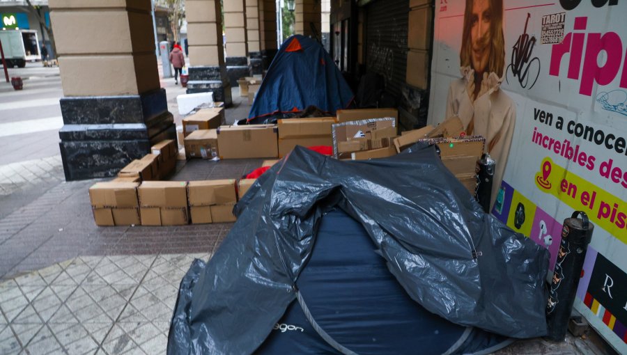Personas en situación de calle llegan a 21.750 en todo el país: la mayoría son hombres