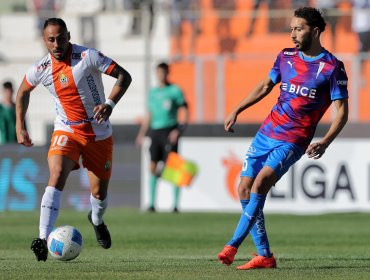 Cobresal amenaza con arruinarle el invicto a Católica en su nuevo estadio