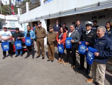 Certifican cargamento de merluza común que se utilizará en la Fogata del Pescador en Valparaíso