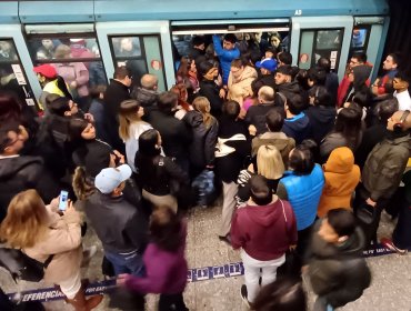 Personas transportadas por Metro de Santiago alcanzaron un total de 56,4 millones en julio