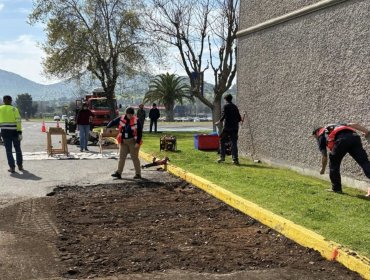 Inician excavación en Escuela de Suboficiales del Ejército en Maipú para buscar restos de detenido desaparecido en 1974