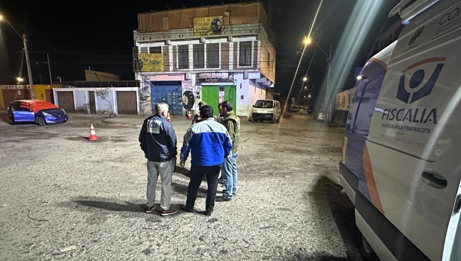 Detienen a dos acusados por homicidio con arma de fuego de ciudadano boliviano en Arica