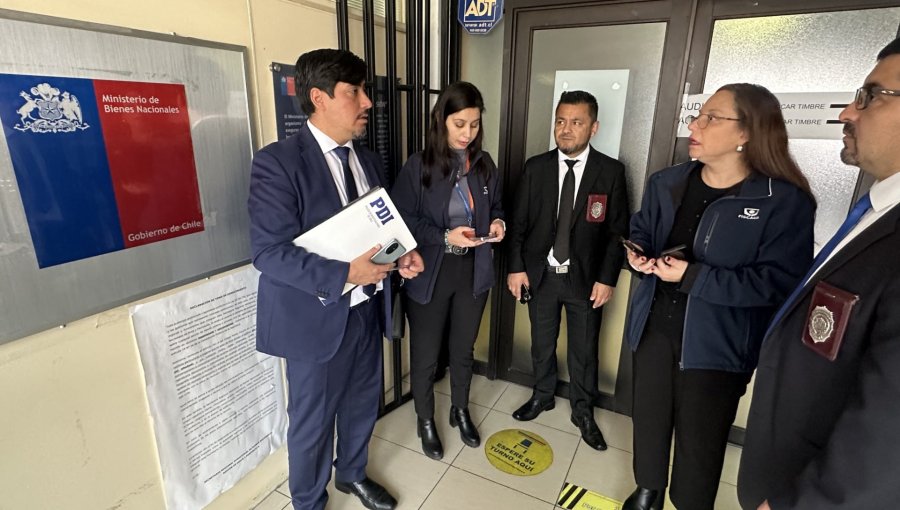 Corrupción en Arica: PDI allana Seremi de Bienes Nacionales y detiene a cinco funcionarios