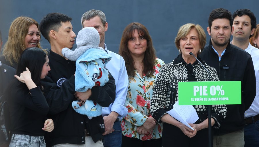"El pie lo ponemos nosotros": Matthei presenta plan para permitir que jóvenes puedan acceder a su primera vivienda