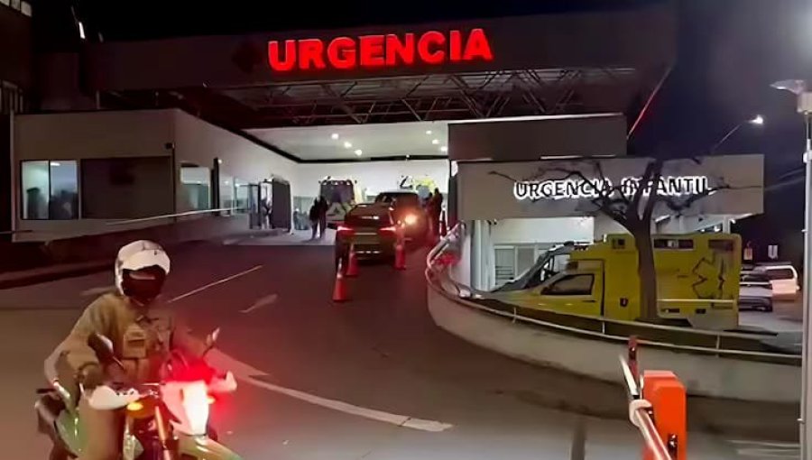 Niño de 2 años está en riesgo vital tras ser baleado en la cabeza por su padre en Temuco