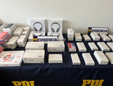 Detienen a cuatro personas e incautan productos falsificados por más de $70 millones en Los Andes