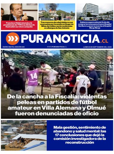 Edición 439 Lunes 08 de Septiembre del 2025