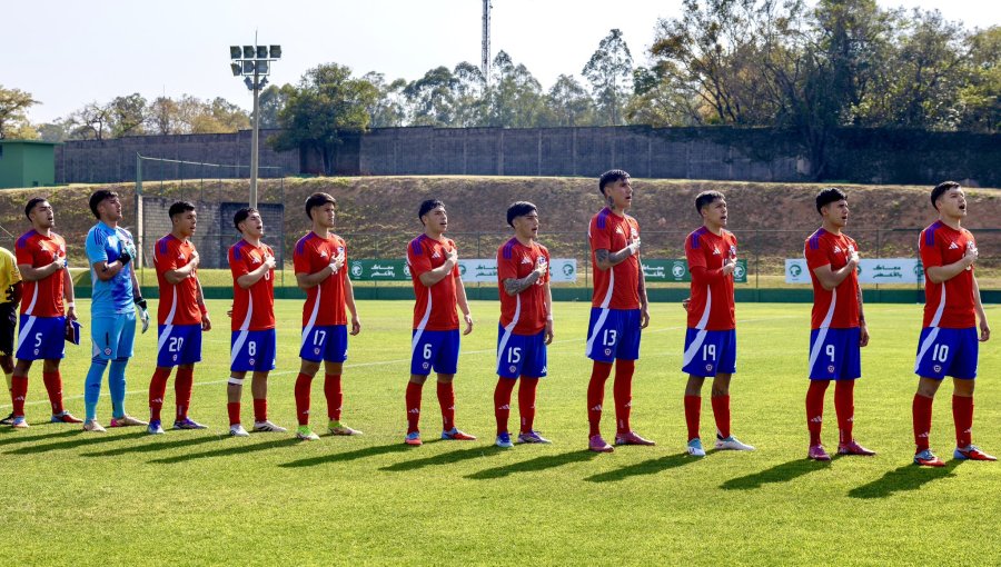 La Roja sub-20 disputó dos partidos de 60 minutos contra Arabia Saudita previo al Mundial