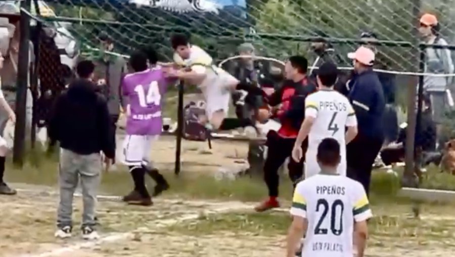 De la cancha a la Fiscalía: violentas peleas en partidos de fútbol amateur en Villa Alemana y Olmué fueron denunciadas de oficio