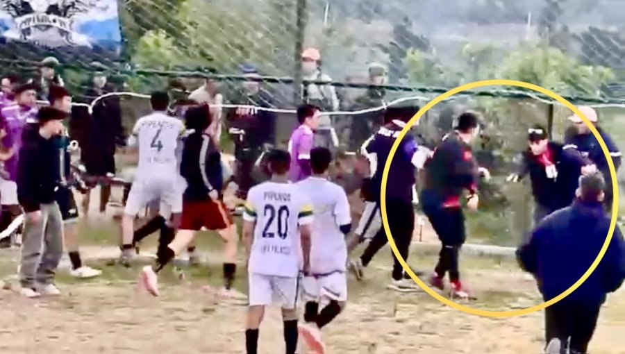 Fútbol amateur descontrolado en Marga Marga: arquero encañonado y patadas voladoras en Villa Alemana y un hospitalizado en Olmué