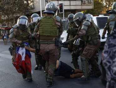 INDH rechaza penas en libertad para carabineros que golpearon a manifestantes en el estallido social de 2019