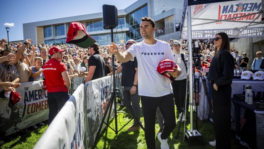Activista Charlie Kirk muere tras recibir un disparo durante evento en la Universidad del Valle de Utah