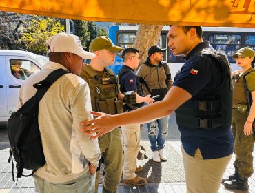 «Operativo Fortaleza» concluye con 366 detenidos en toda la región de Valparaíso