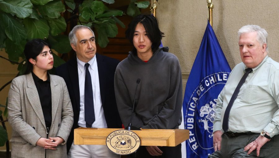 Ethan Gou agradeció las gestiones del Congreso que permitieron agilizar su regreso desde la Antártica