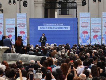 Presidente Boric hizo un llamado a cuidar la democracia en conmemoración de los 52 años del golpe de Estado