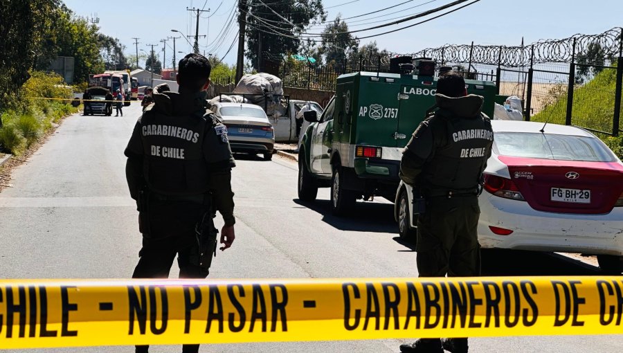 Denuncia por «pelotazos» a la cárcel de Valparaíso desata persecución y operativo que dejó un detenido y un carabinero herido