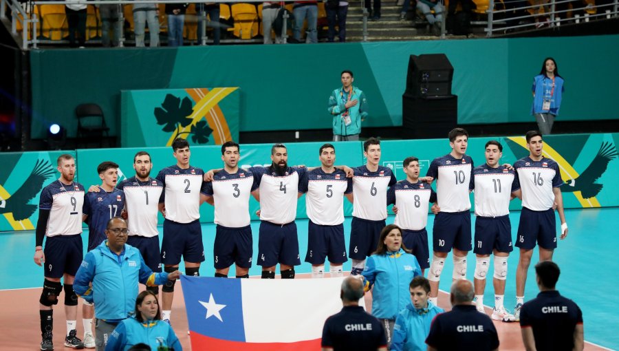Chile debutó en el Mundial de Voleibol con una caída ante la poderosa Eslovenia