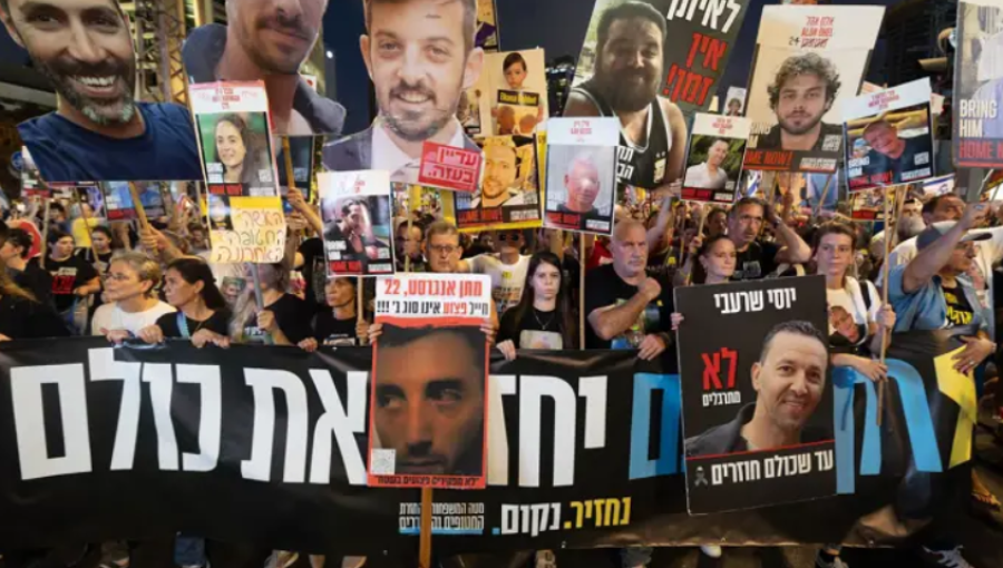 Familiares de rehenes en Gaza insisten en acuerdo con Hamás para su liberación