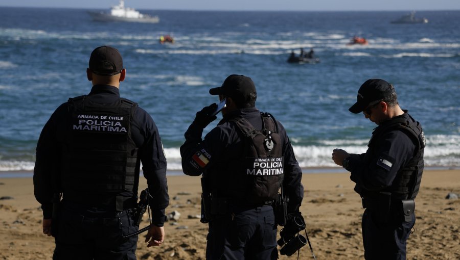 Continúa desesperada búsqueda del menor de 14 años desaparecido en playa de Valparaíso