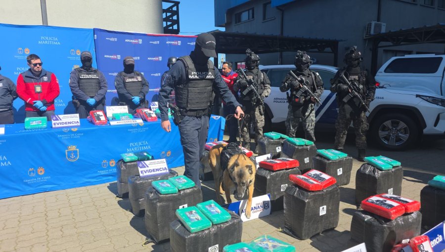 Incautan en San Antonio cerca de 850 kilos de marihuana creepy colombiana que pretendía ser enviada a República Dominicana