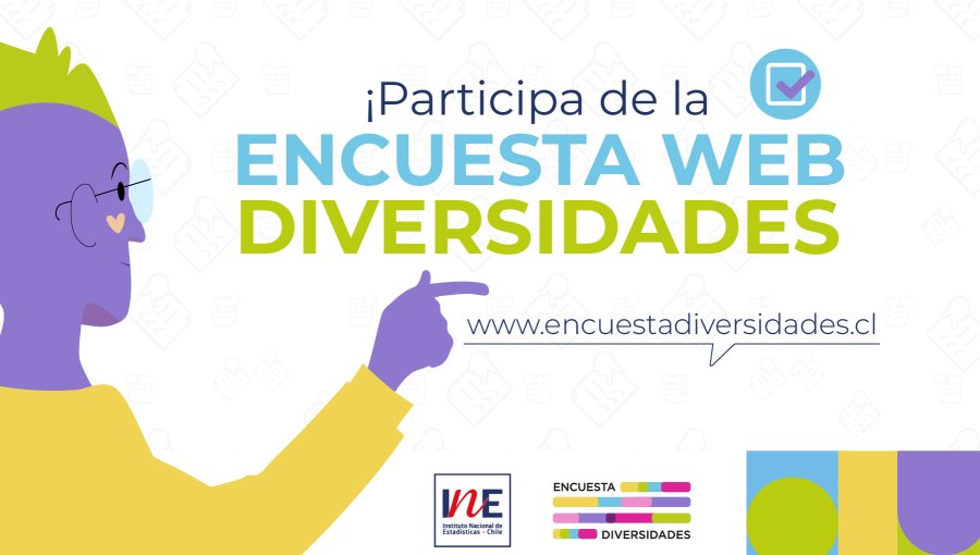 Hasta septiembre el INE continuará aplicando la Encuesta Web Diversidades