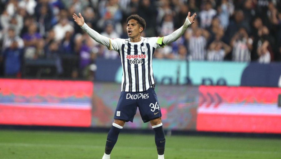 Paolo Guerrero será baja en Alianza Lima para el partido contra U. de Chile en la Copa Sudamericana