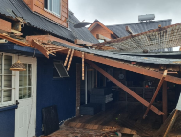 Tornado sorprende a Linares y deja más de 150 viviendas afectadas