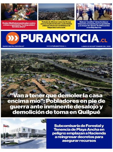 Edición 447 Lunes 22 de Septiembre del 2025