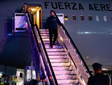Presidente Boric aterrizó en Nueva York para participar en la 80ª Asamblea General de Naciones Unidas