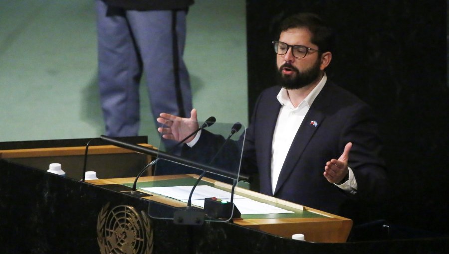 Presidente Boric viaja a Nueva York a su última Asamblea General de Naciones Unidas