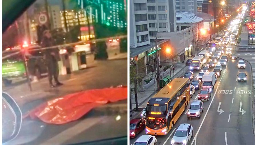 Motociclista perdió la vida tras protagonizar violento accidente de tránsito frente al Reloj de Flores: kilométrica congestión en Viña