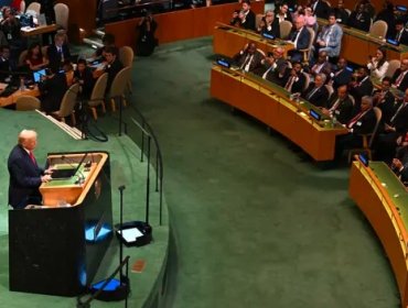 Trump acusó en la Asamblea General de Naciones Unidas que reconocer al Estado de Palestina es una "recompensa a terroristas de Hamás"