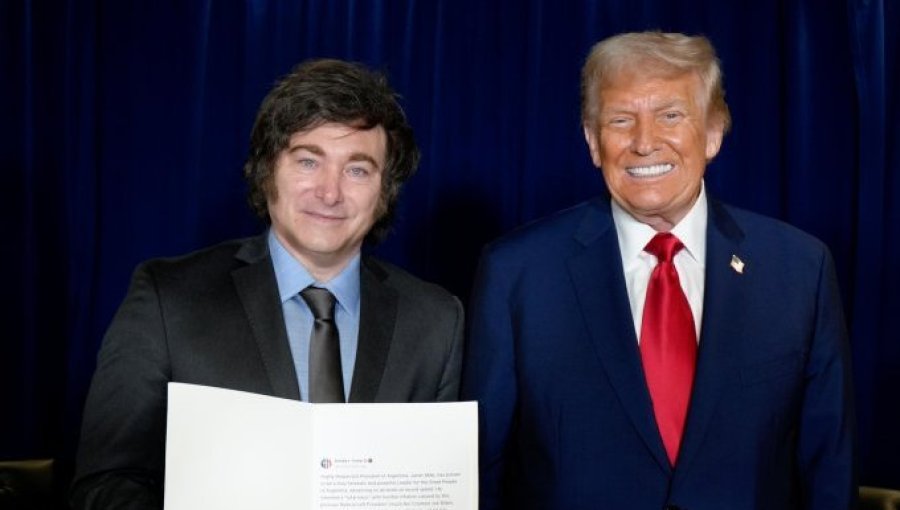 Trump respalda la reelección de Milei: "Ha demostrado ser un líder verdaderamente fantástico y poderoso para Argentina"