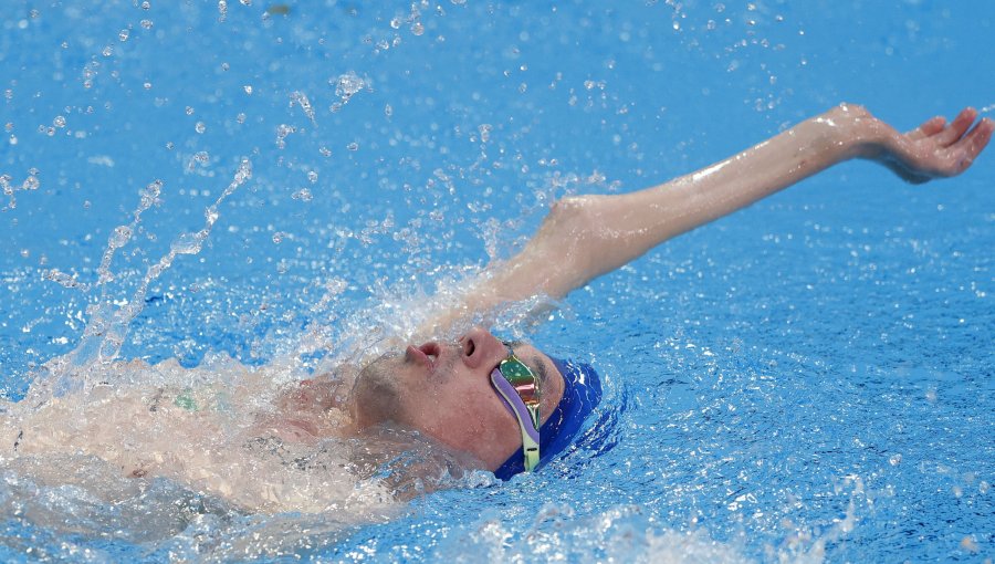 Alberto Abarza brilla en Singapur y sumó su 11° medalla en Mundiales de Paranatación