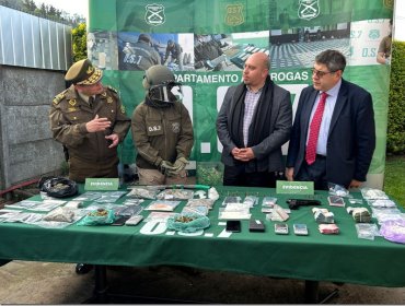 «Operación Araucanía»: 21 detenidos deja procedimiento anti-drogas en Angol, Pitrufquén, Freire, Gorbea y Temuco