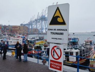 Coordinan acciones frente a megasimulacro de evacuación por terremoto y tsunami en la región de Valparaíso